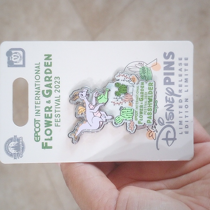 Disney Epcot Flower And Garden 2023 Figment Ap Pin